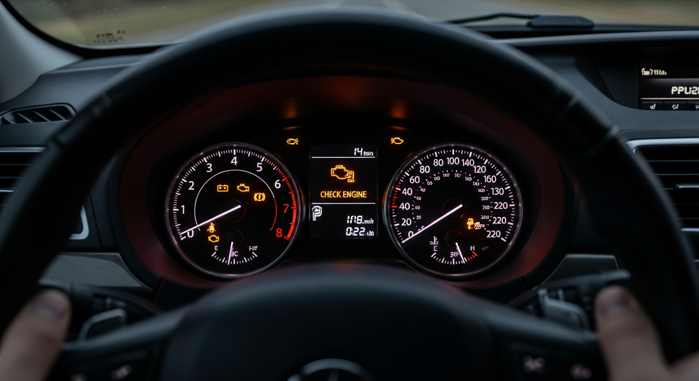 Motorkontrollleuchte leuchtet: Was bedeutet das und was tun?