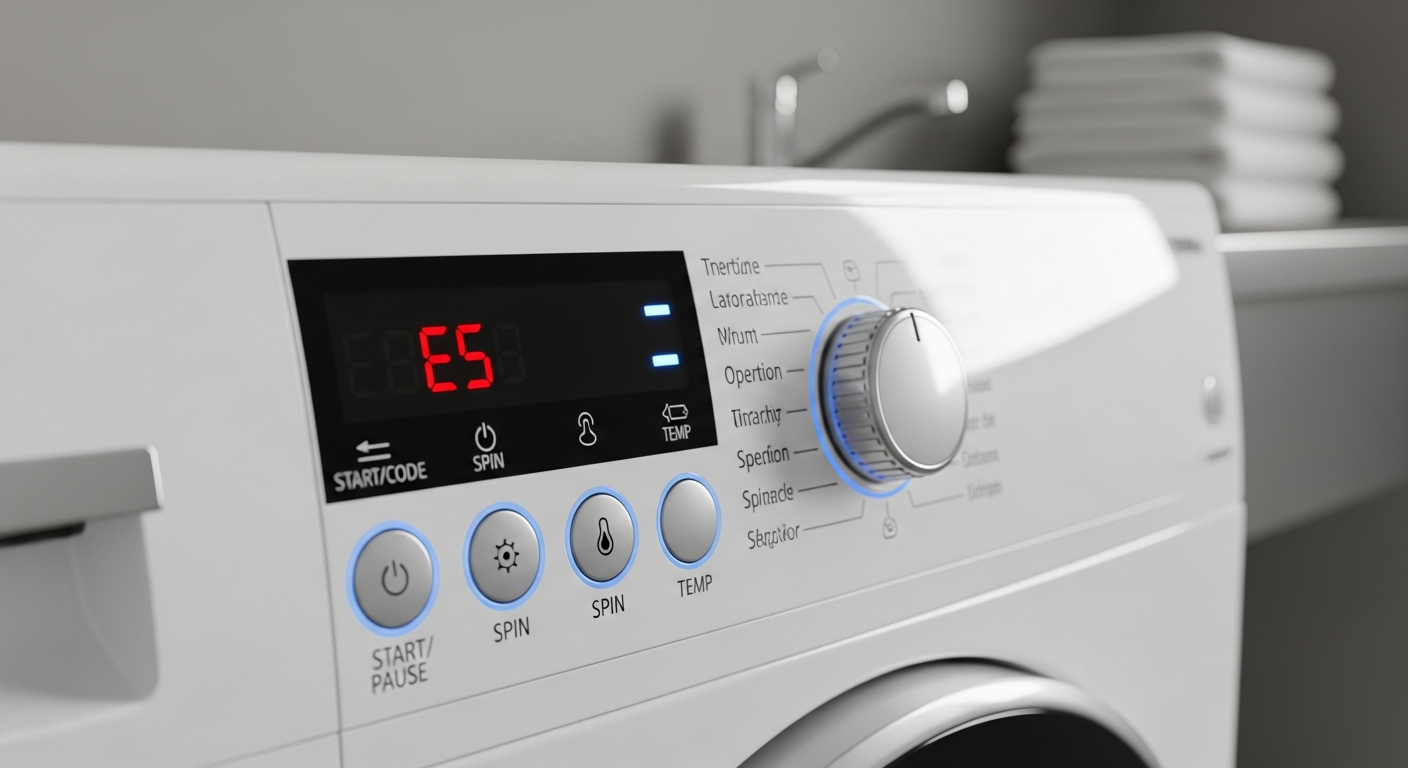 Waschmaschine Fehlercodes: Die häufigsten Fehler bei Bosch, Siemens, Miele & Co.