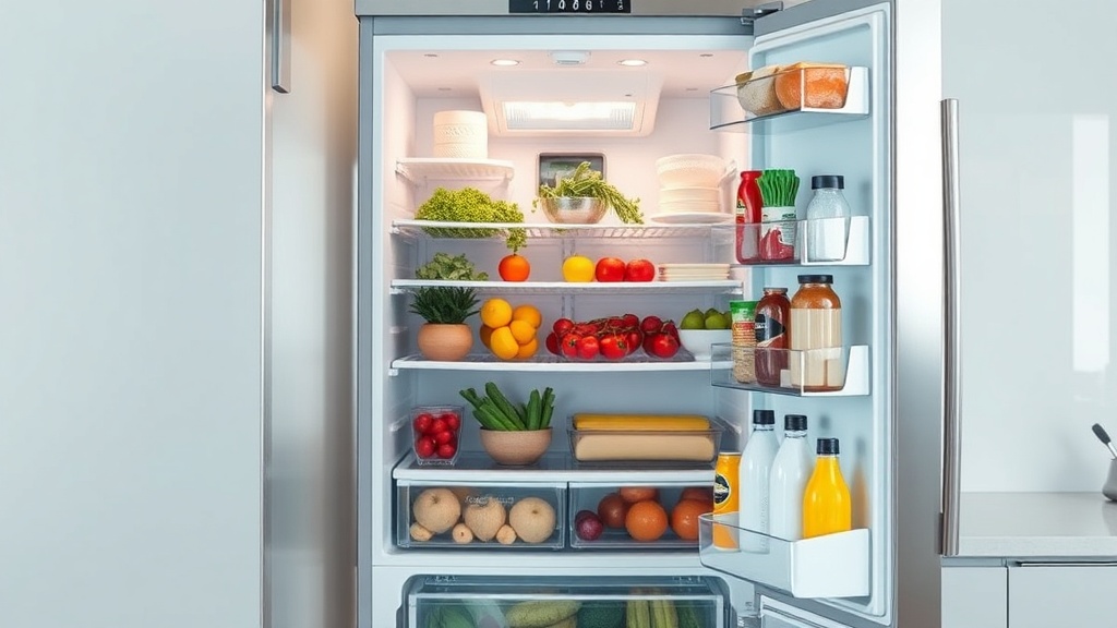 Kühlschrank – Symbolbild zur Diagnose und Reparatur bei Fehlercode E15 (Siemens)
